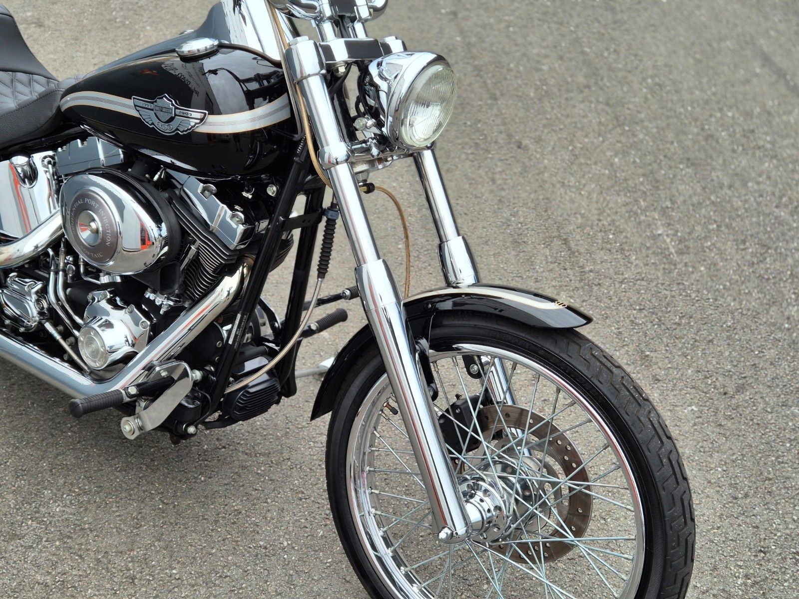 Fahrzeugabbildung Harley-Davidson FXSTDI °°SOFTAIL DEUCE CHOPPER°° *2003 ANV* TOP