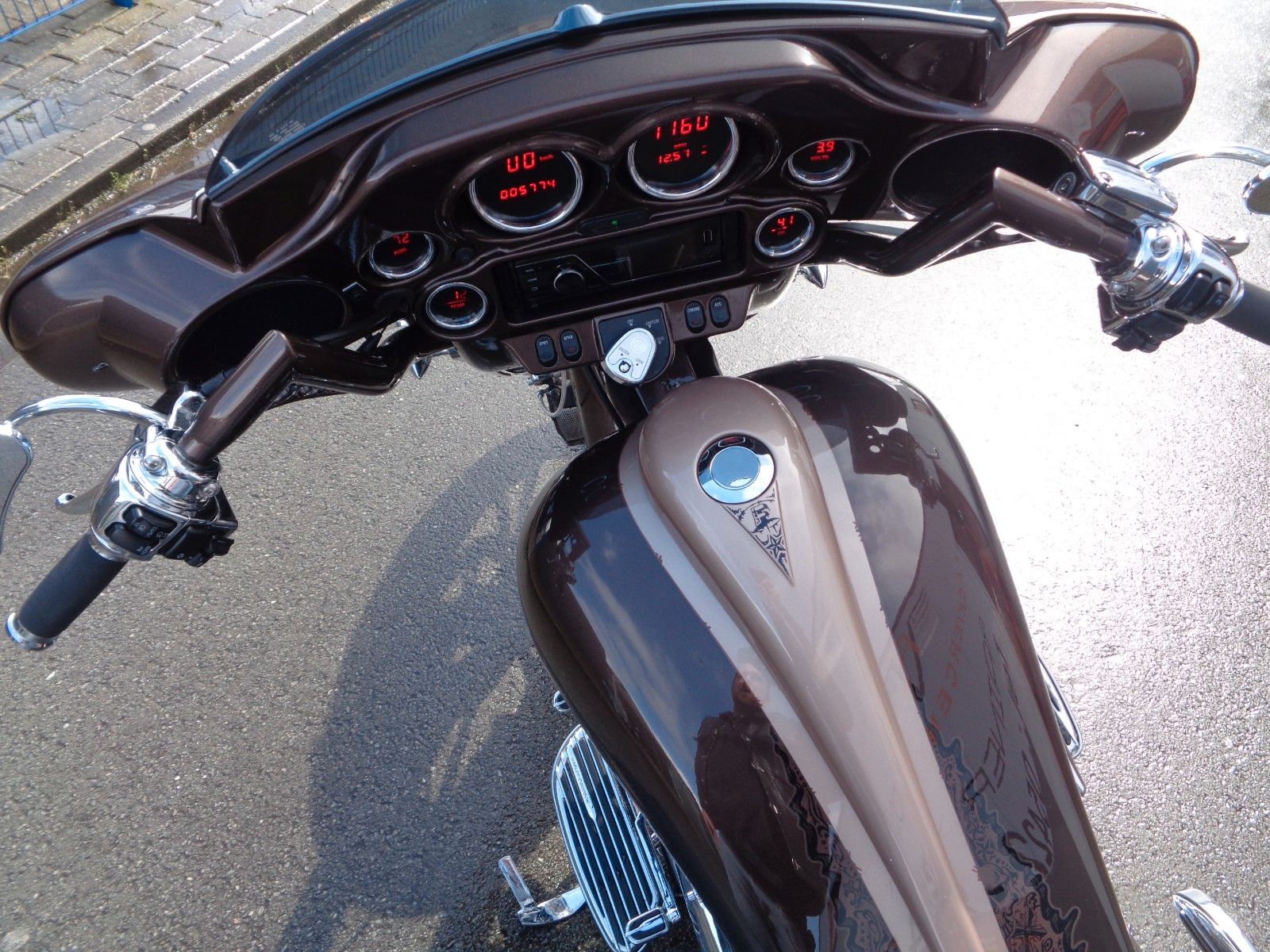 Fahrzeugabbildung Harley-Davidson FLH*** °° KODLIN BAGGER °° -MURDERCYCLE-