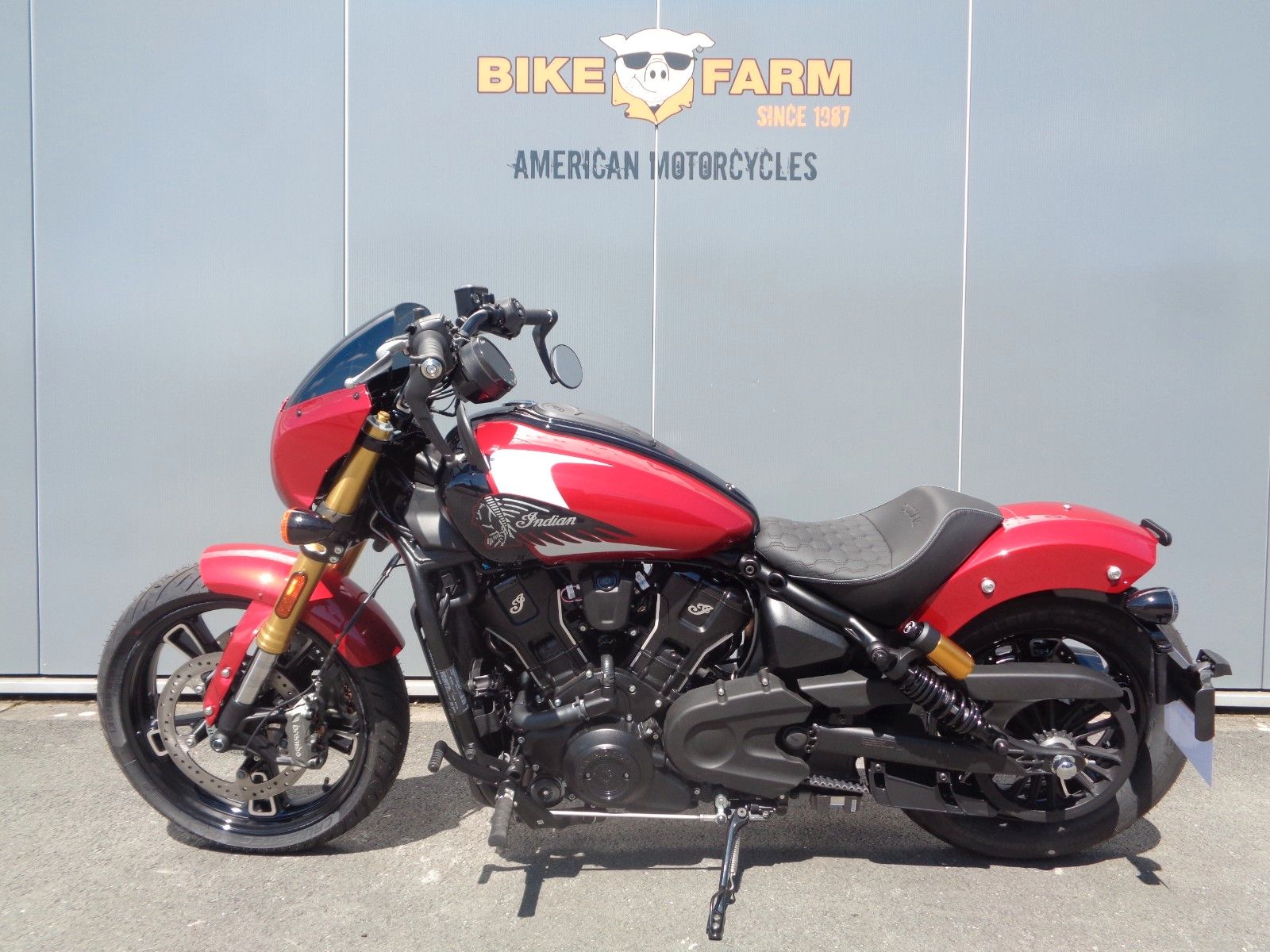 Fahrzeugabbildung Indian 101 SCOUT * SUNSET RED * BESTELLFAHRZEUG