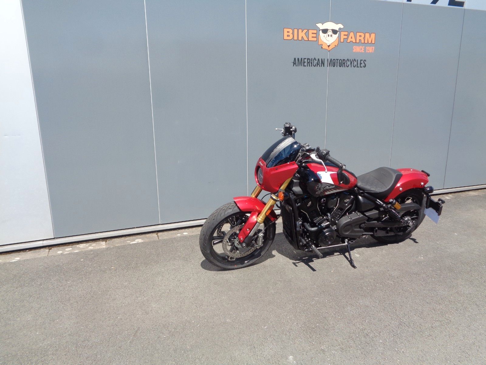 Fahrzeugabbildung Indian 101 SCOUT * SUNSET RED * BESTELLFAHRZEUG