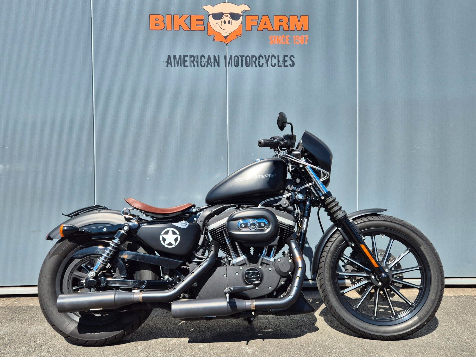 Harley-Davidson XL883 N °°IRON°° *VERSTELLBARER AUSPUFF*