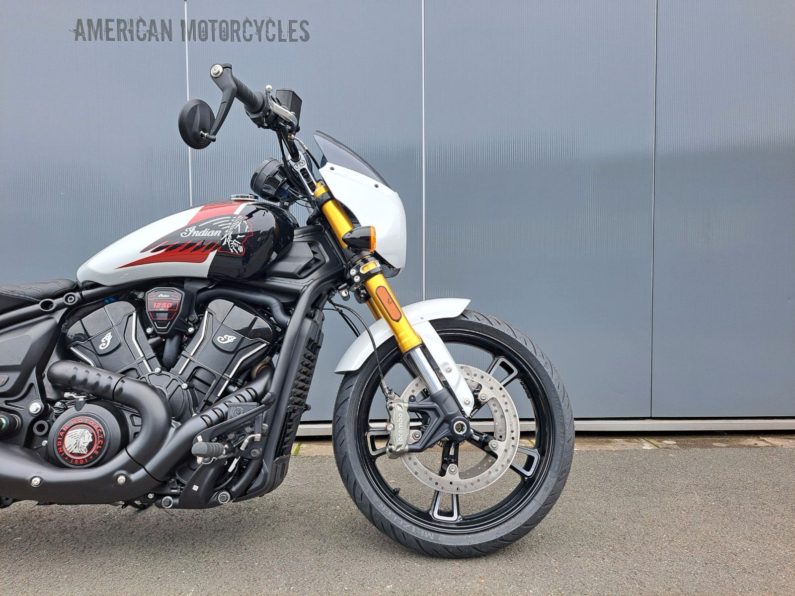 Fahrzeugabbildung Indian 101 SCOUT MODELL 2025 *GHOST WHITE * SOFORT