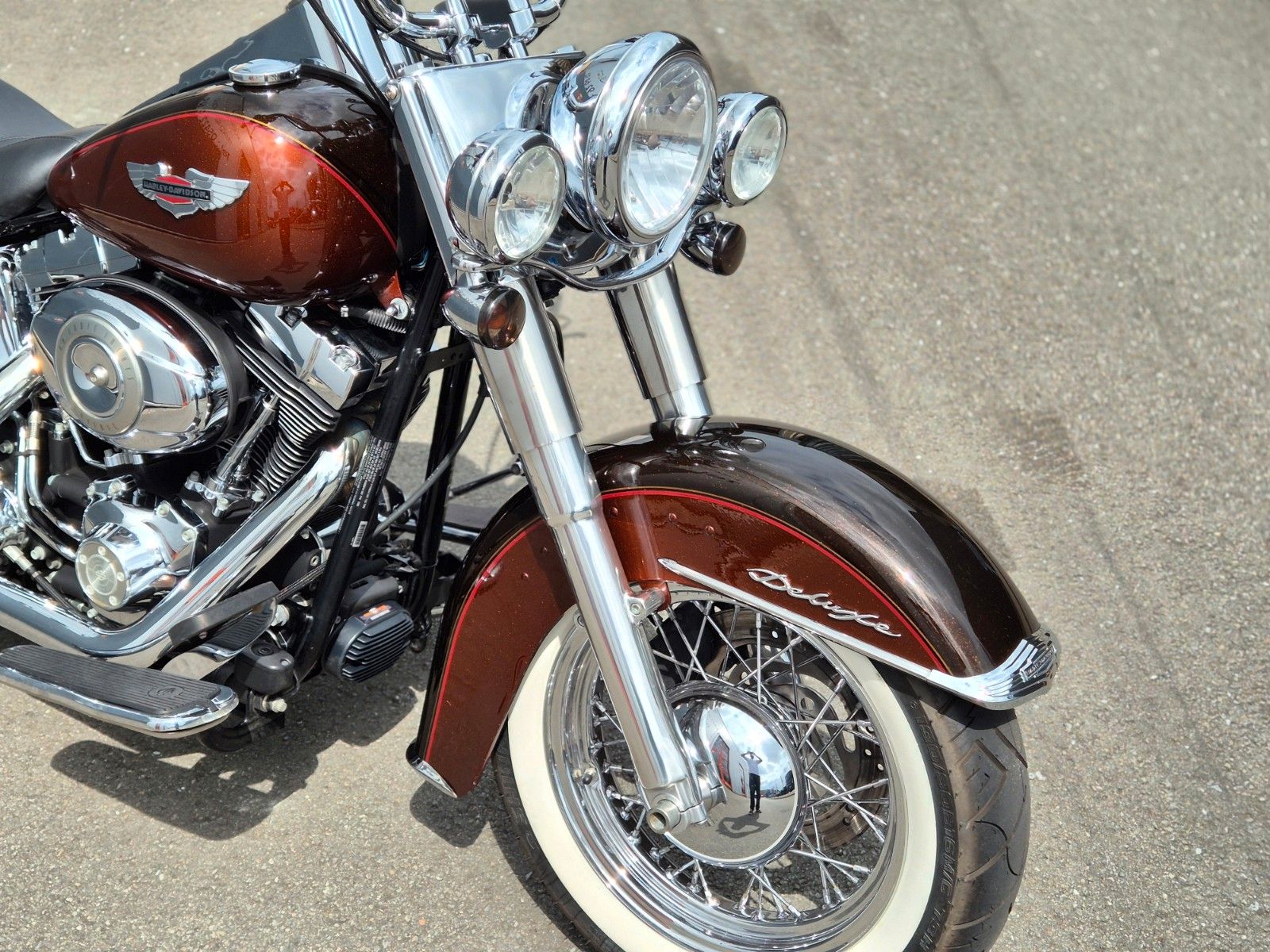 Fahrzeugabbildung Harley-Davidson FLSTN°°SOFTAIL DELUXE°° -ROOTBEER BROWN-