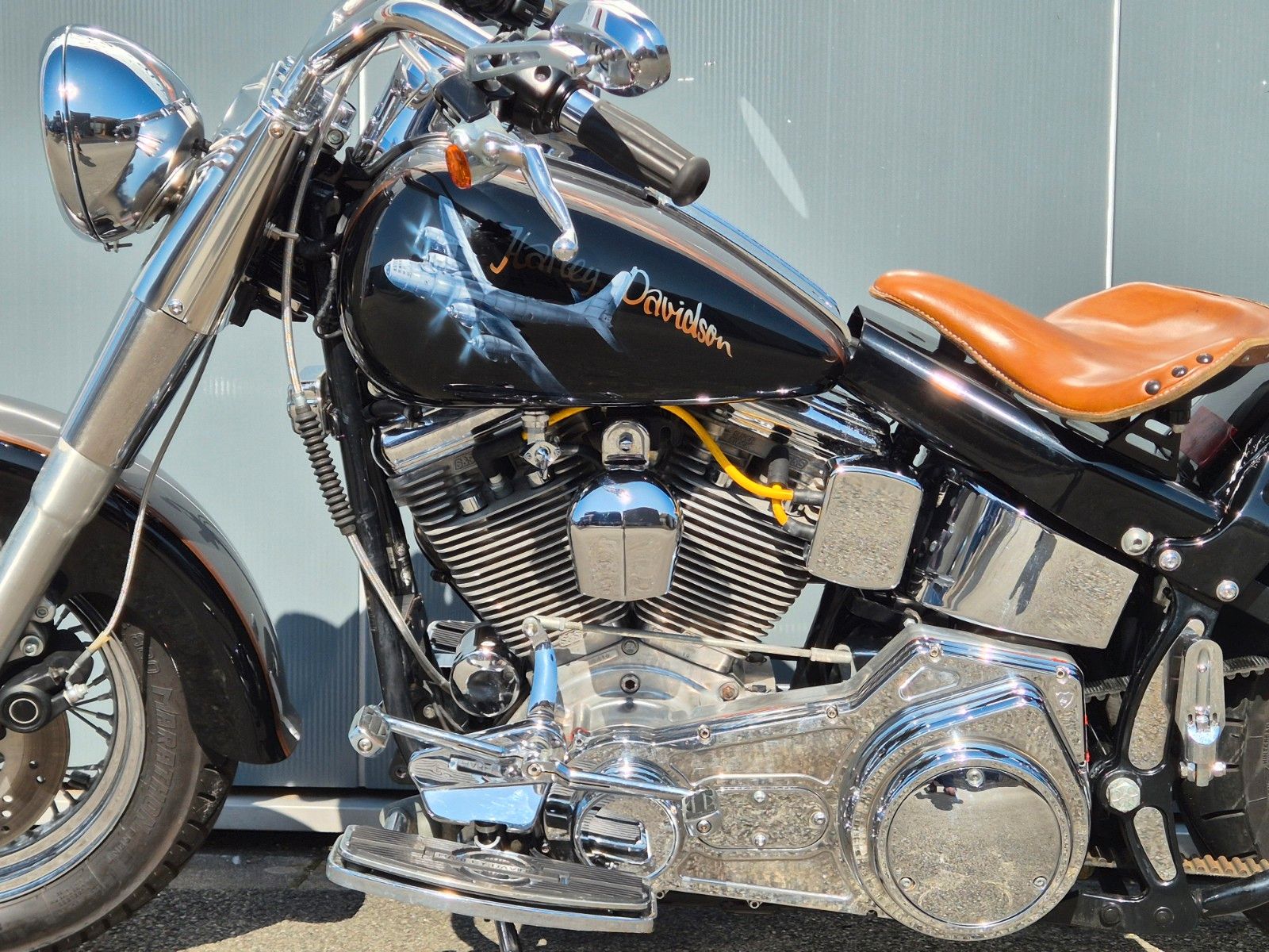 Fahrzeugabbildung Harley-Davidson FXST °°SOFTAIL CUSTOM '99°° - S&S -