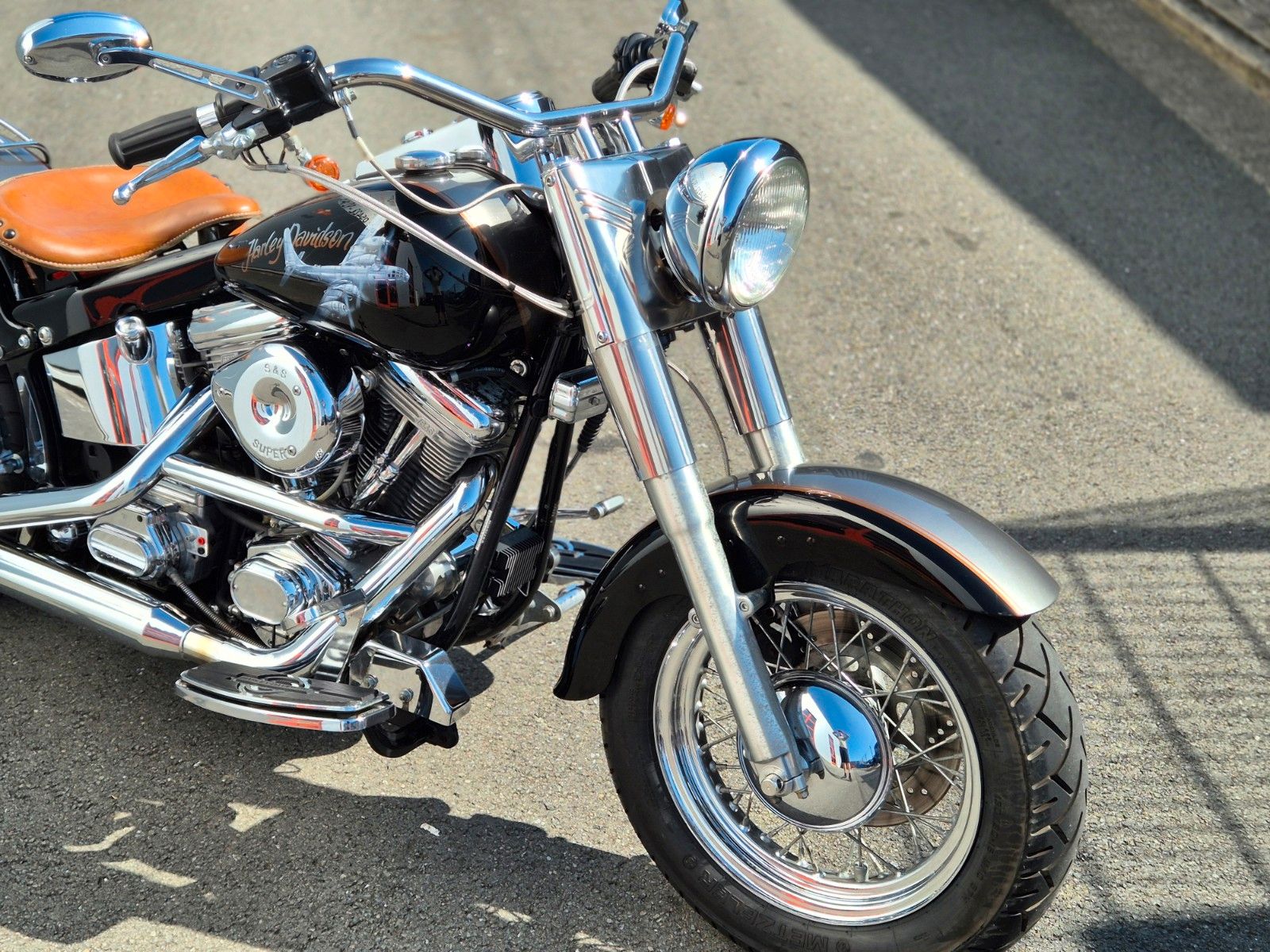 Fahrzeugabbildung Harley-Davidson FXST °°SOFTAIL CUSTOM '99°° - S&S -