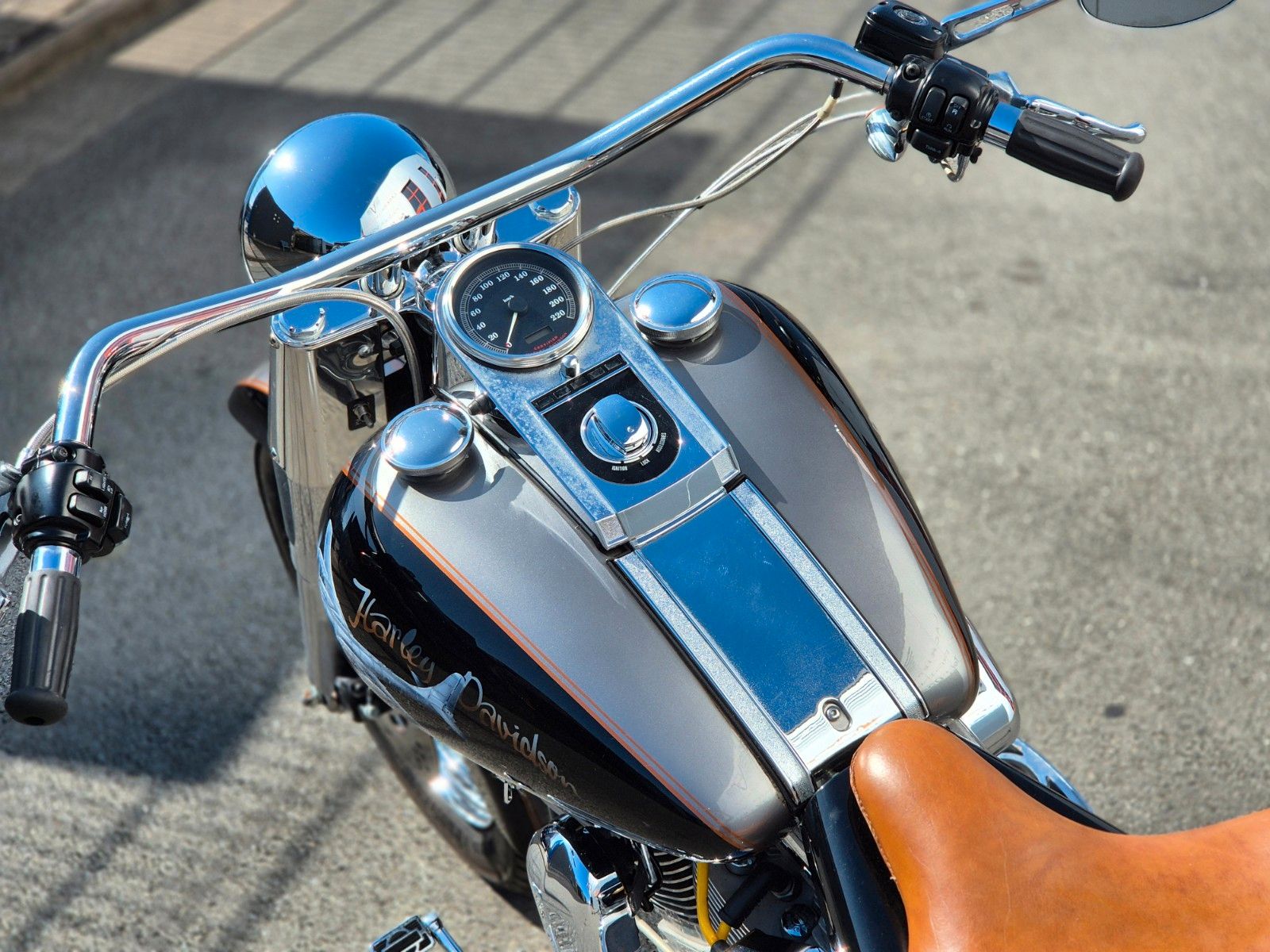 Fahrzeugabbildung Harley-Davidson FXST °°SOFTAIL CUSTOM '99°° - S&S -