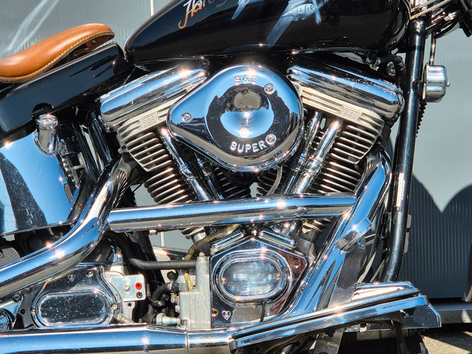 Fahrzeugabbildung Harley-Davidson FXST °°SOFTAIL CUSTOM '99°° - S&S -