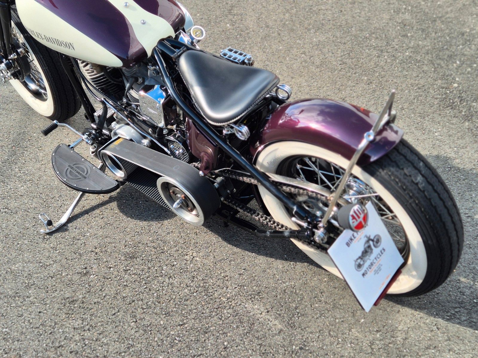 Fahrzeugabbildung Harley-Davidson FL°°SHOVEL STARRRAHMEN BOBBER°°BIKE FARM CUSTOM