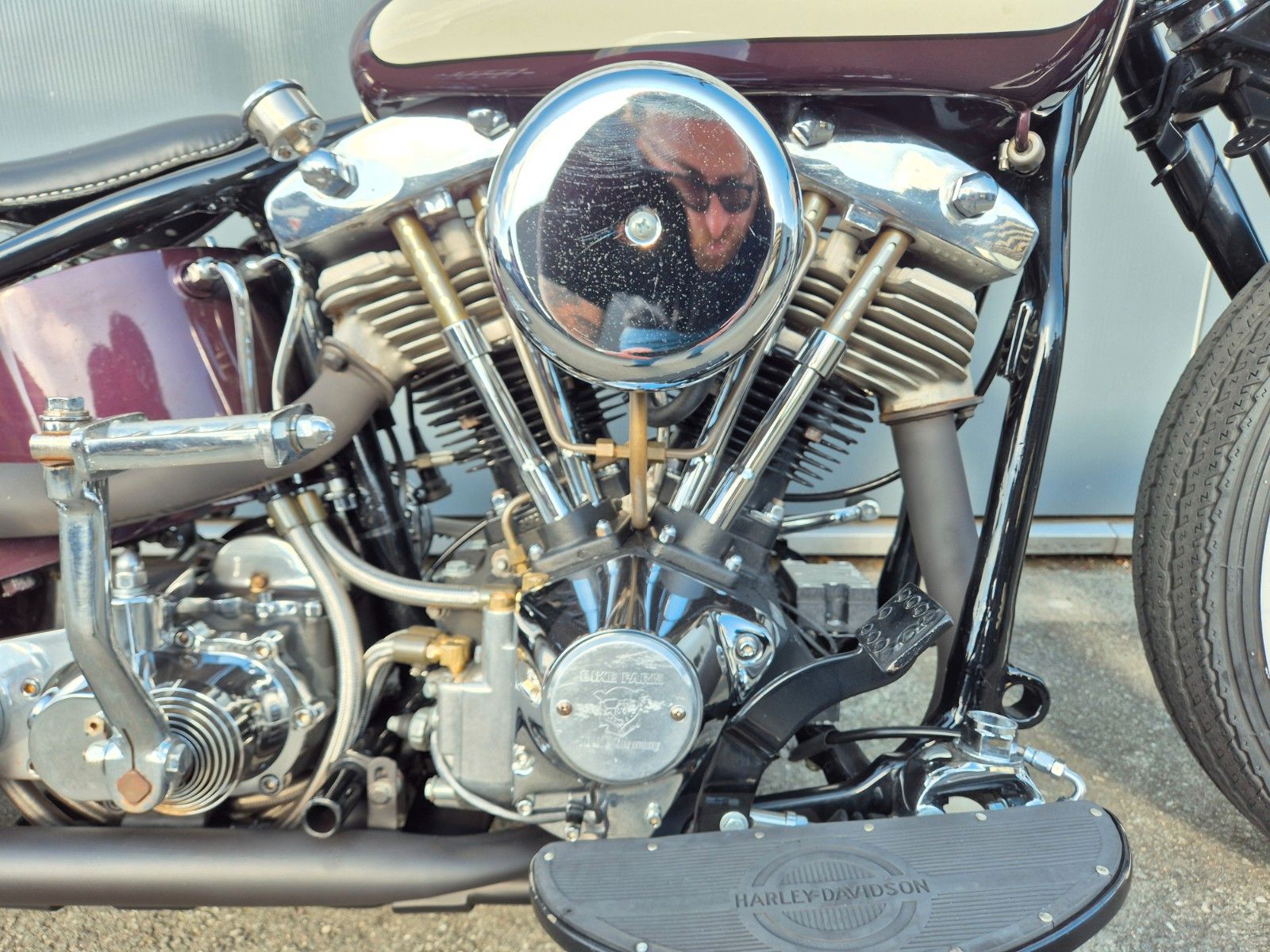 Fahrzeugabbildung Harley-Davidson FL°°SHOVEL STARRRAHMEN BOBBER°°BIKE FARM CUSTOM