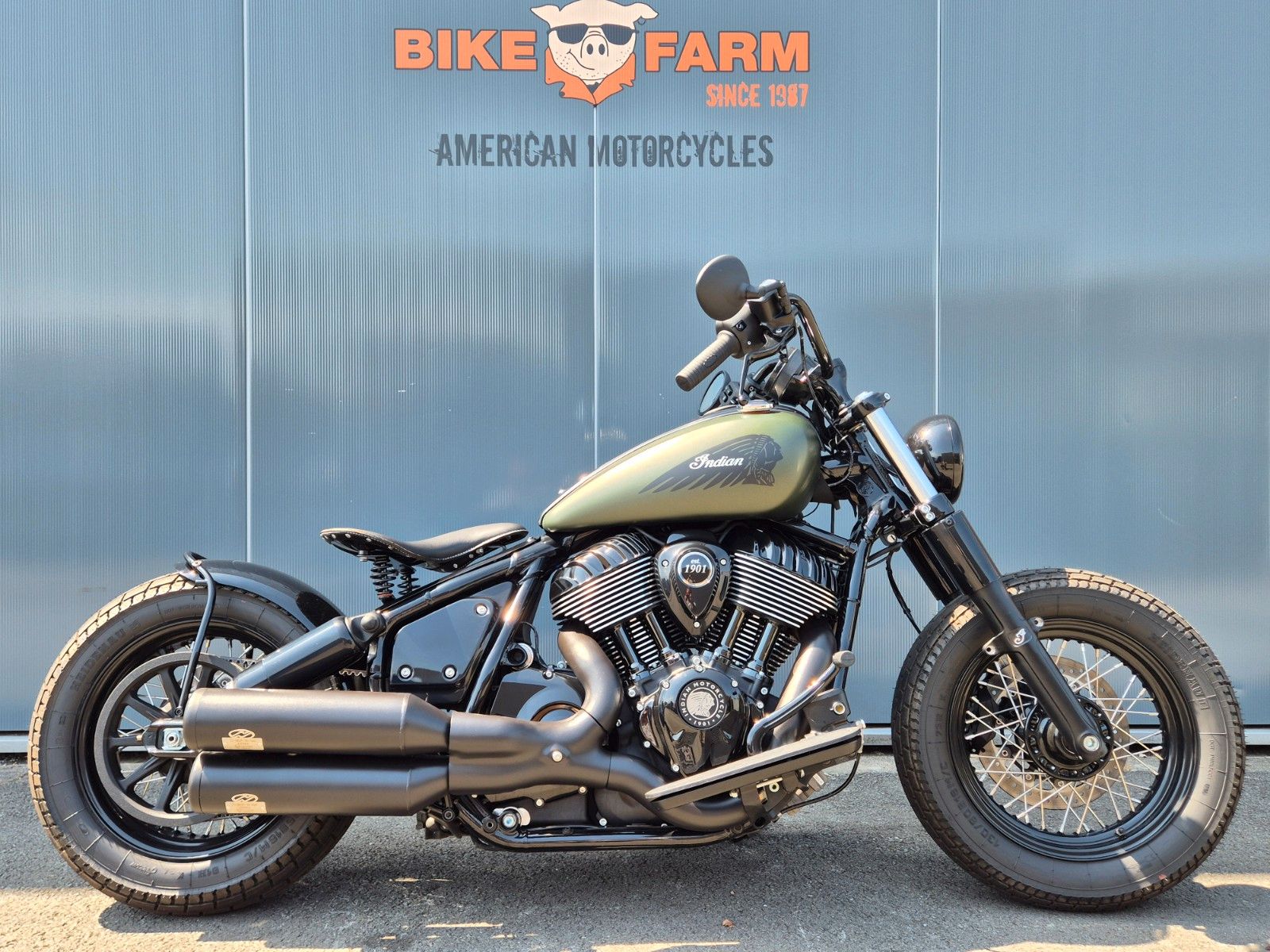 Indian CHIEF °°BIKE FARM CUSTOM BOBBER°° -JEKILL&HYDE-