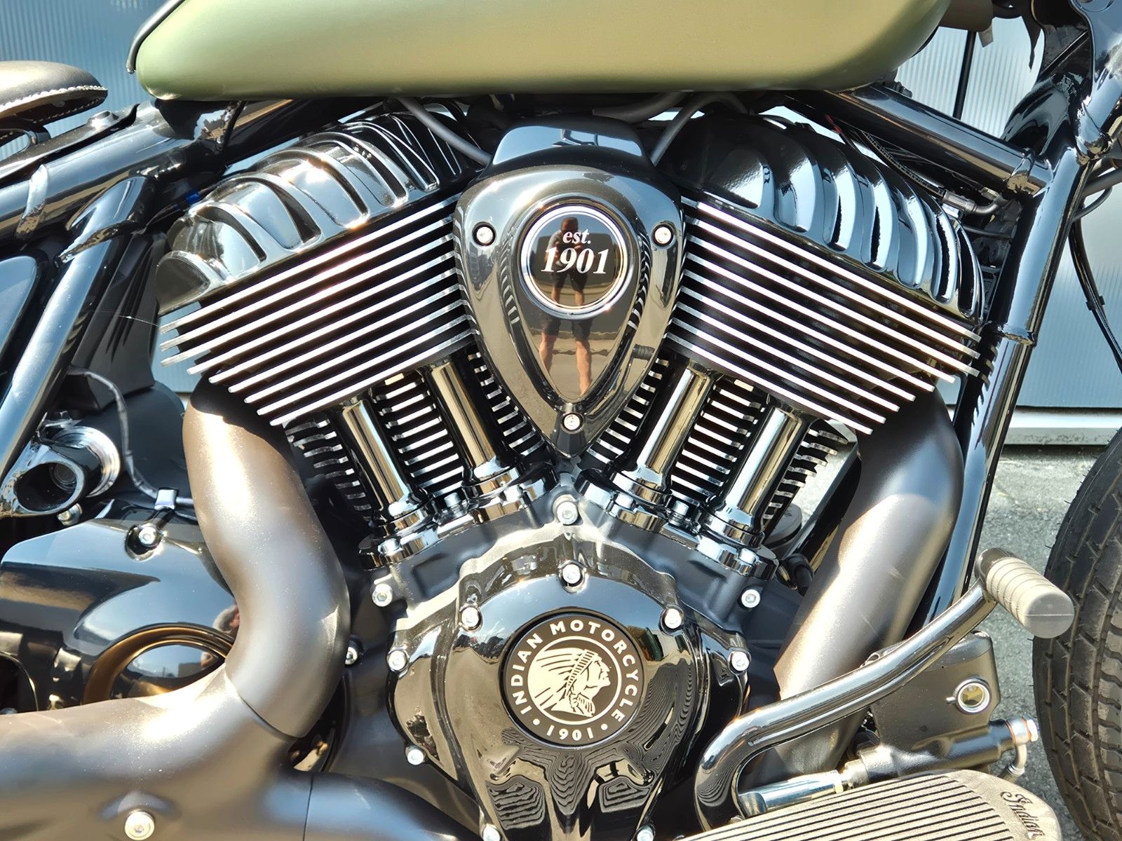 Fahrzeugabbildung Indian CHIEF °°BIKE FARM CUSTOM BOBBER°° -JEKILL&HYDE-