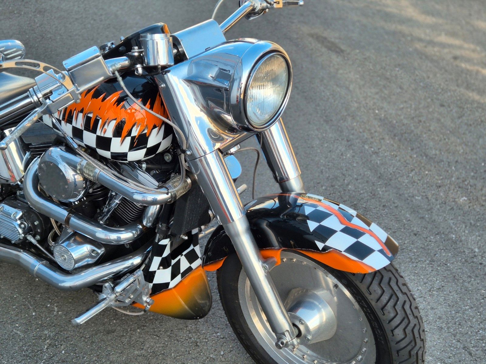 Fahrzeugabbildung Harley-Davidson FLSTF°°EVO FAT BOY 90's STYLE°° - TURBO-