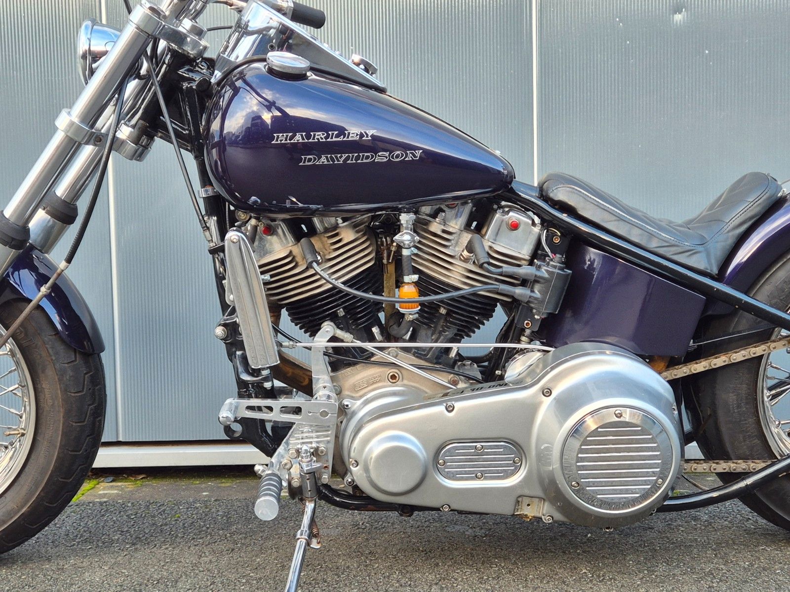 Fahrzeugabbildung Harley-Davidson FL°°SHOVELHEAD BOBBER°° -ORIGINAL STARRRAHMEN -