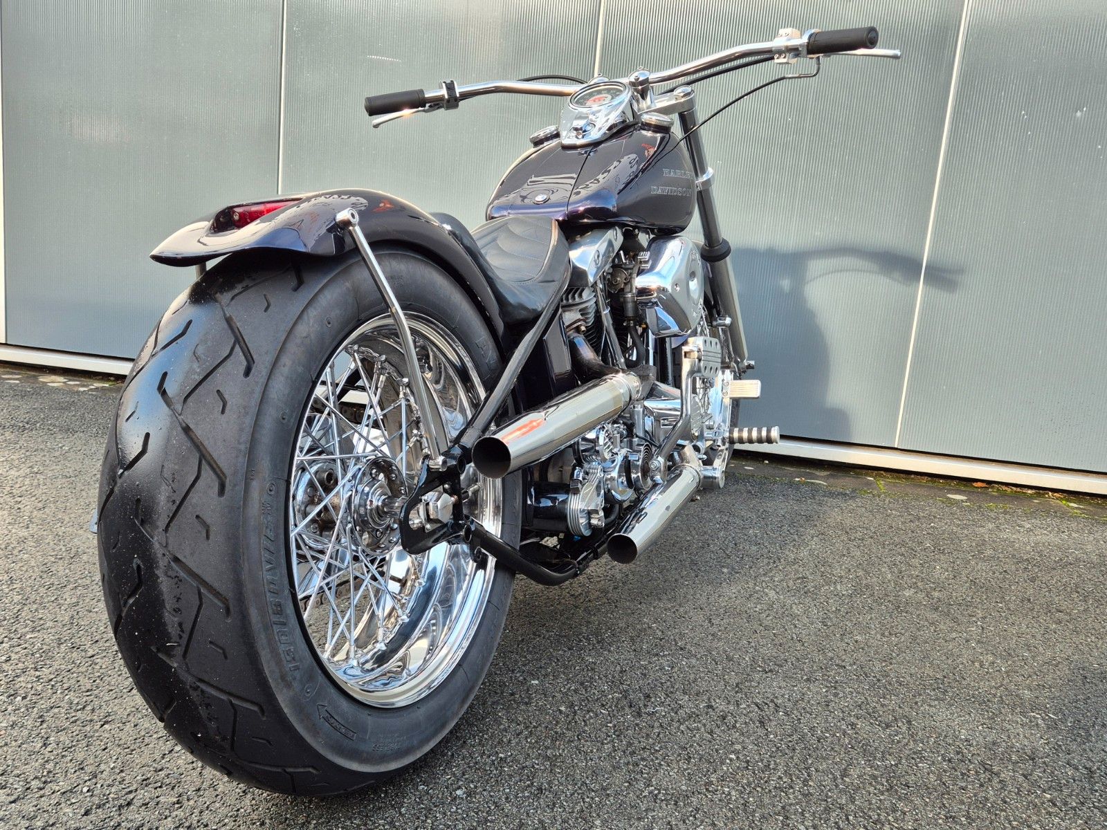 Fahrzeugabbildung Harley-Davidson FL°°SHOVELHEAD BOBBER°° -ORIGINAL STARRRAHMEN -