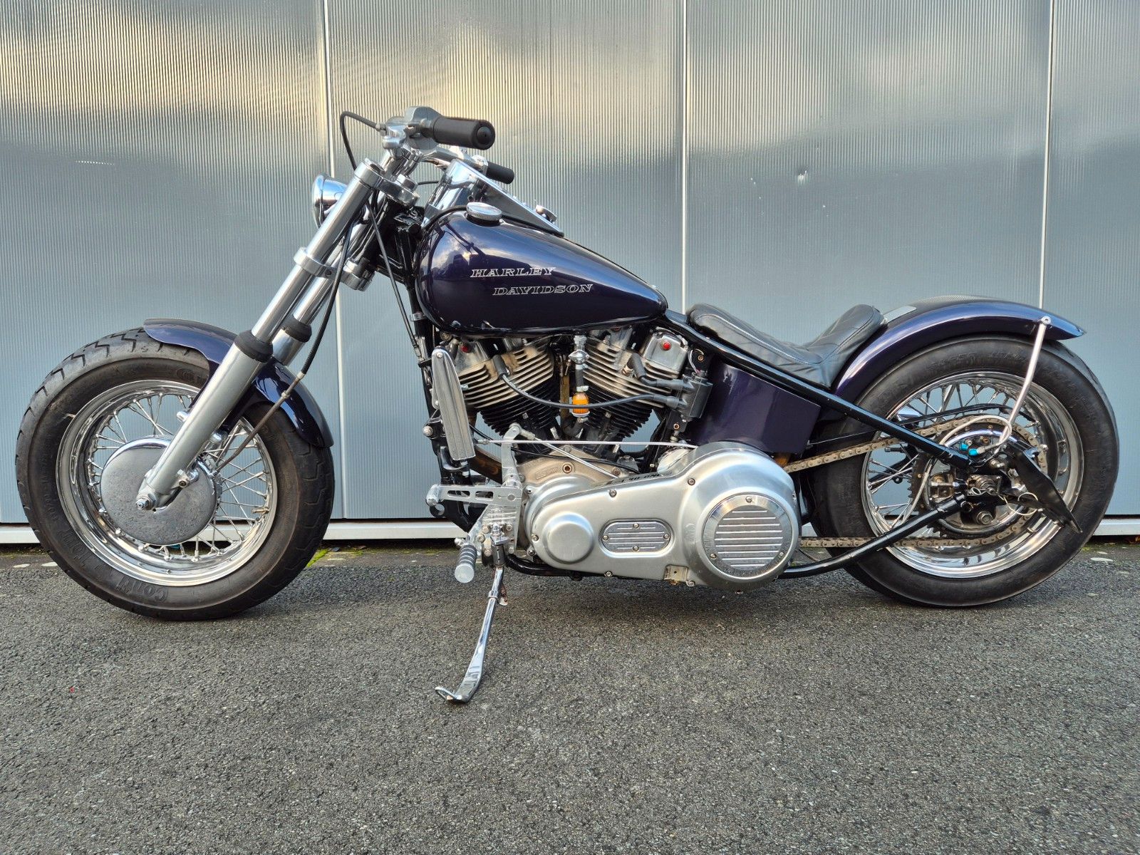 Fahrzeugabbildung Harley-Davidson FL°°SHOVELHEAD BOBBER°° -ORIGINAL STARRRAHMEN -