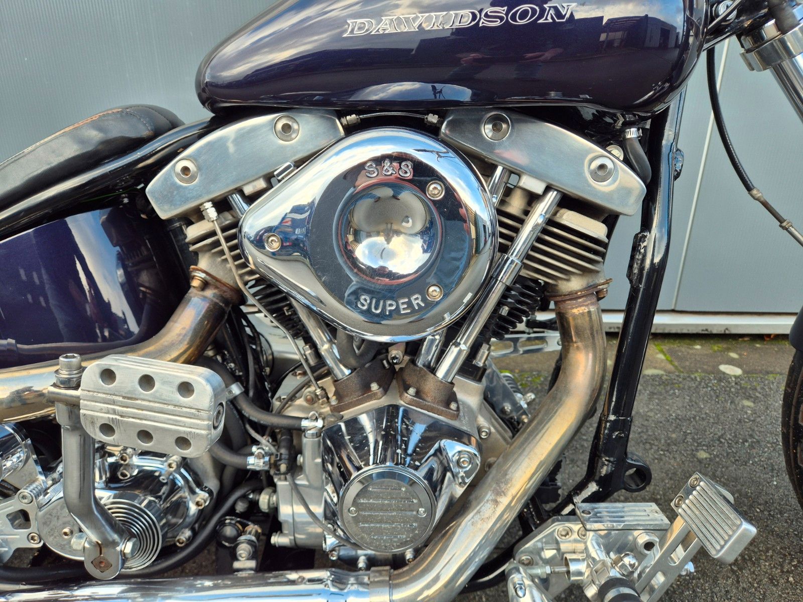 Fahrzeugabbildung Harley-Davidson FL°°SHOVELHEAD BOBBER°° -ORIGINAL STARRRAHMEN -