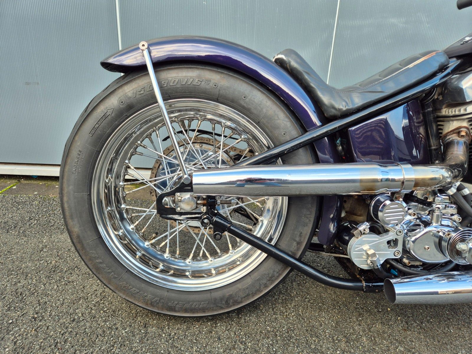 Fahrzeugabbildung Harley-Davidson FL°°SHOVELHEAD BOBBER°° -ORIGINAL STARRRAHMEN -