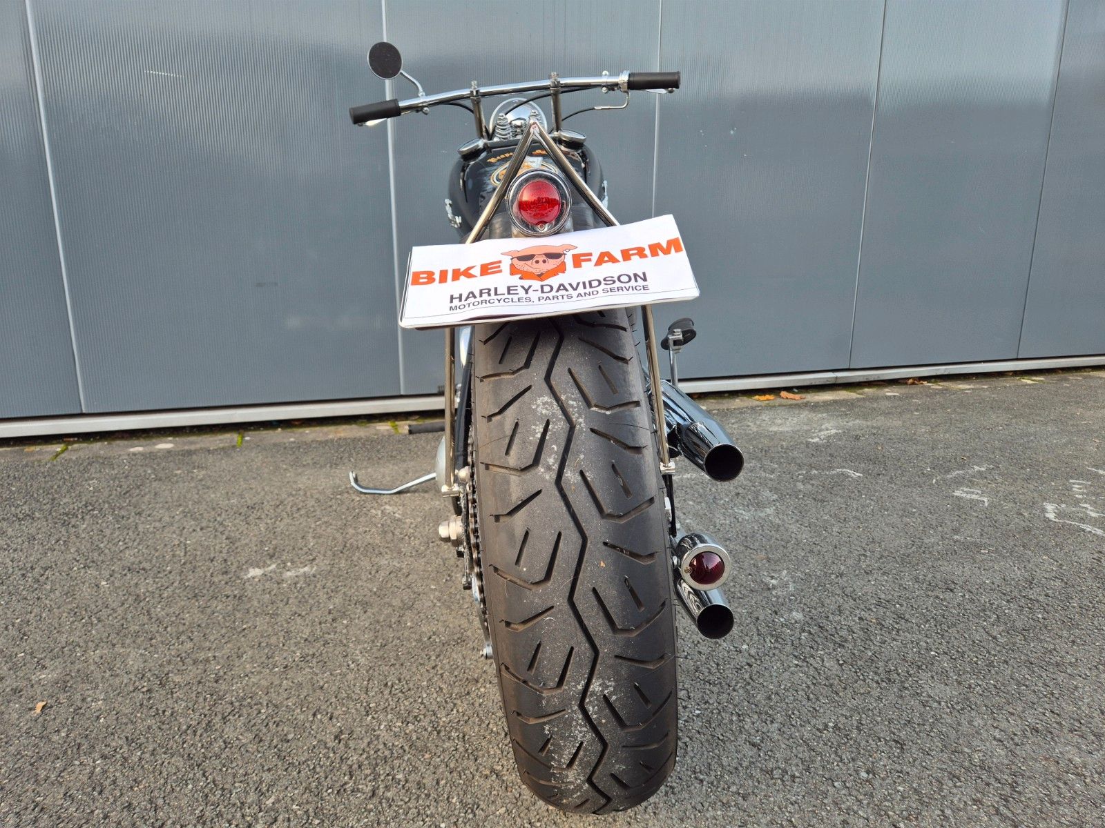 Fahrzeugabbildung Harley-Davidson FL °°SHOVELHEAD - REAPER'S HAND°° -STARRRAHMEN-