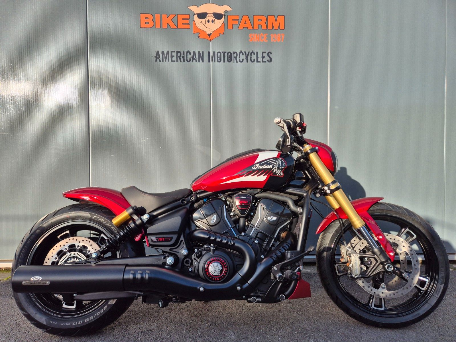 Indian SCOUT 101°°HIGH PERFORMANCE CUSTOM°° JEKILL&HYDE