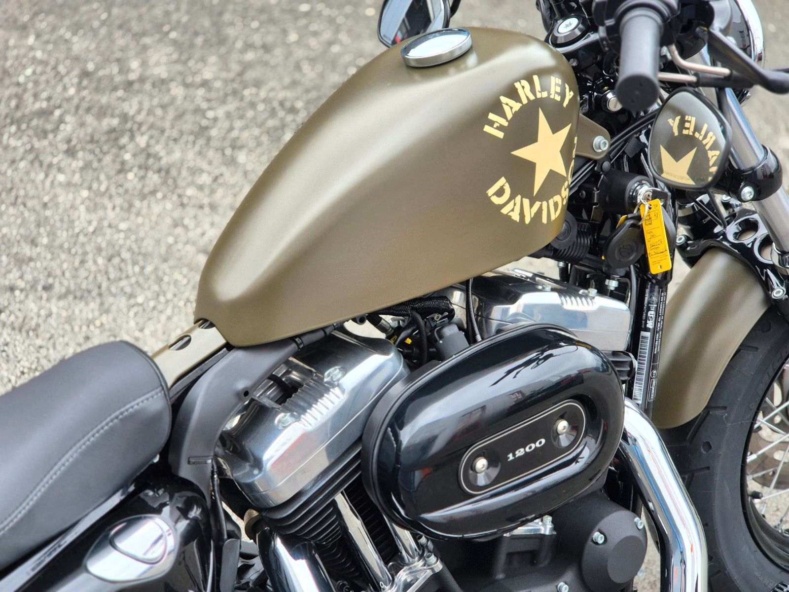 Fahrzeugabbildung Harley-Davidson XL1200 X °°FORTY EIGHT S STYLE°° -BOBBER-