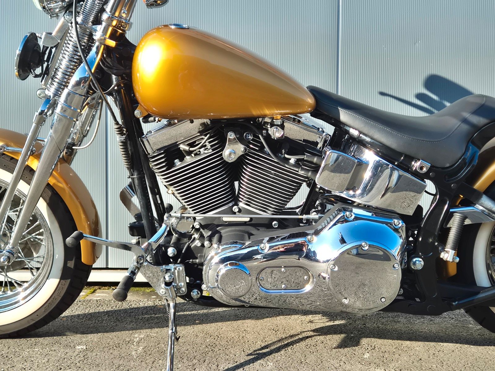 Fahrzeugabbildung Harley-Davidson FXSTS °°SOFTAIL SPRINGER°° -GOLD CUSTOM-