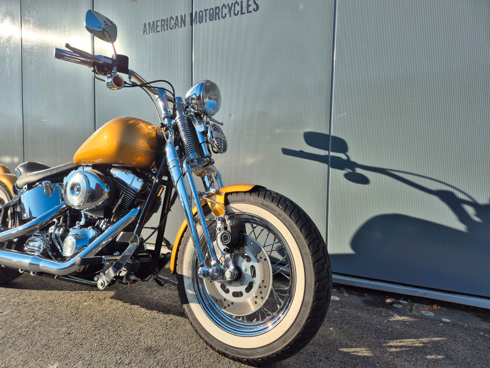 Fahrzeugabbildung Harley-Davidson FXSTS °°SOFTAIL SPRINGER°° -GOLD CUSTOM-