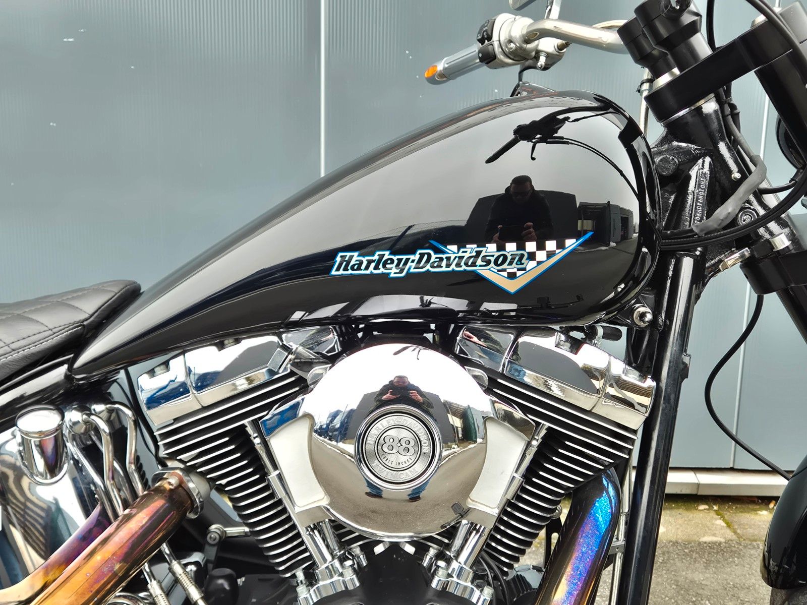 Fahrzeugabbildung Harley-Davidson FLSTF°°FAT BOY CUSTOM°°- VERSTELLB. - AUSPUFF -