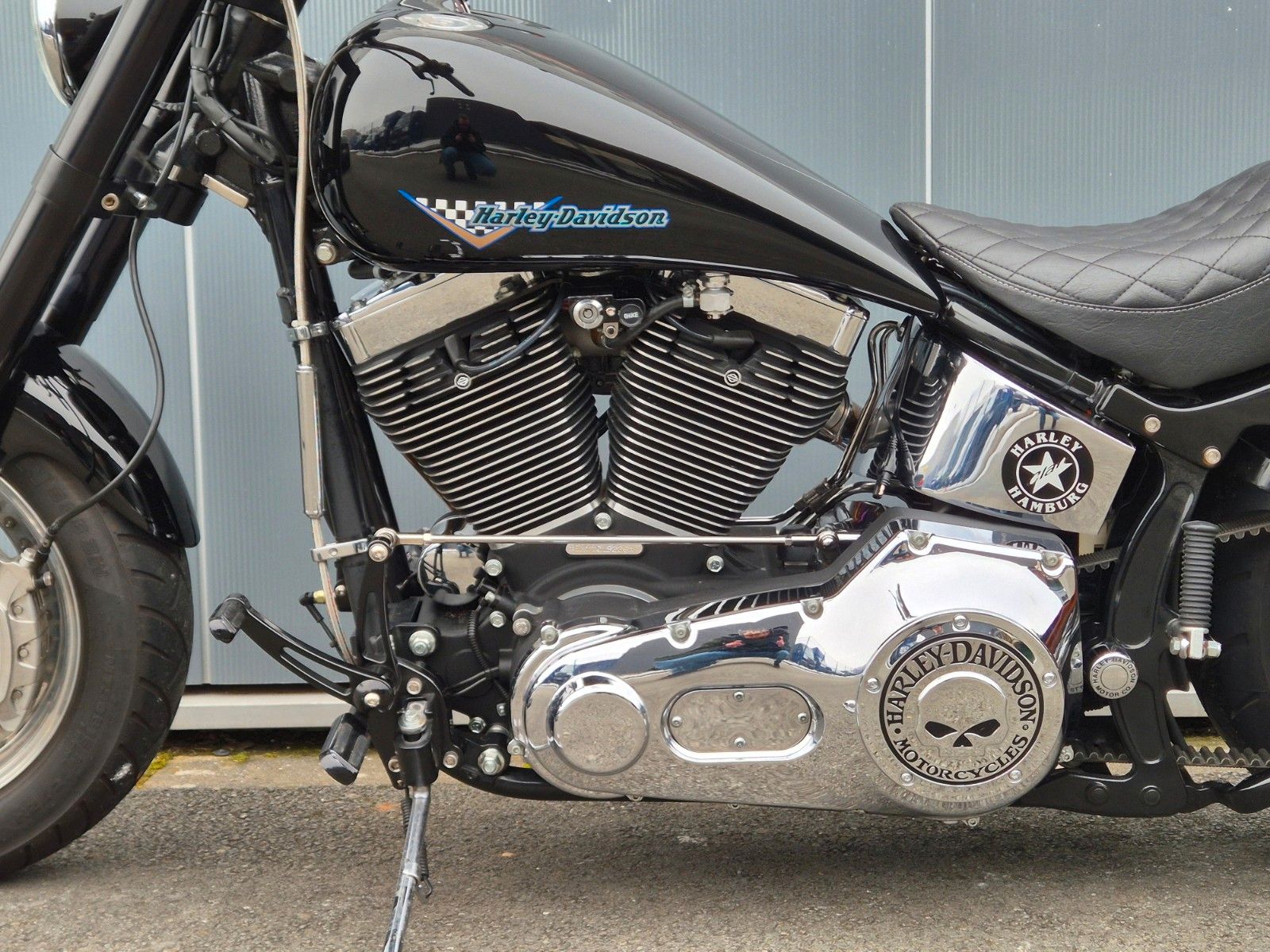 Fahrzeugabbildung Harley-Davidson FLSTF°°FAT BOY CUSTOM°°- VERSTELLB. - AUSPUFF -