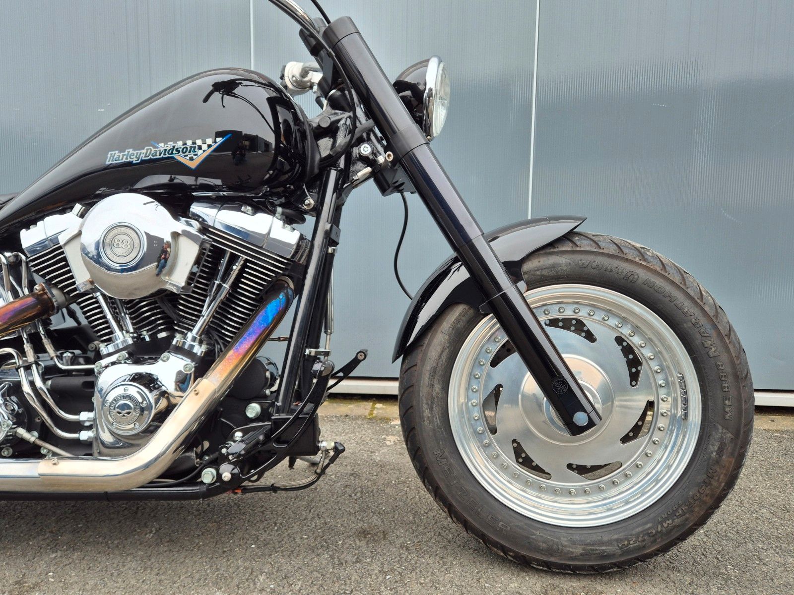Fahrzeugabbildung Harley-Davidson FLSTF°°FAT BOY CUSTOM°°- VERSTELLB. - AUSPUFF -