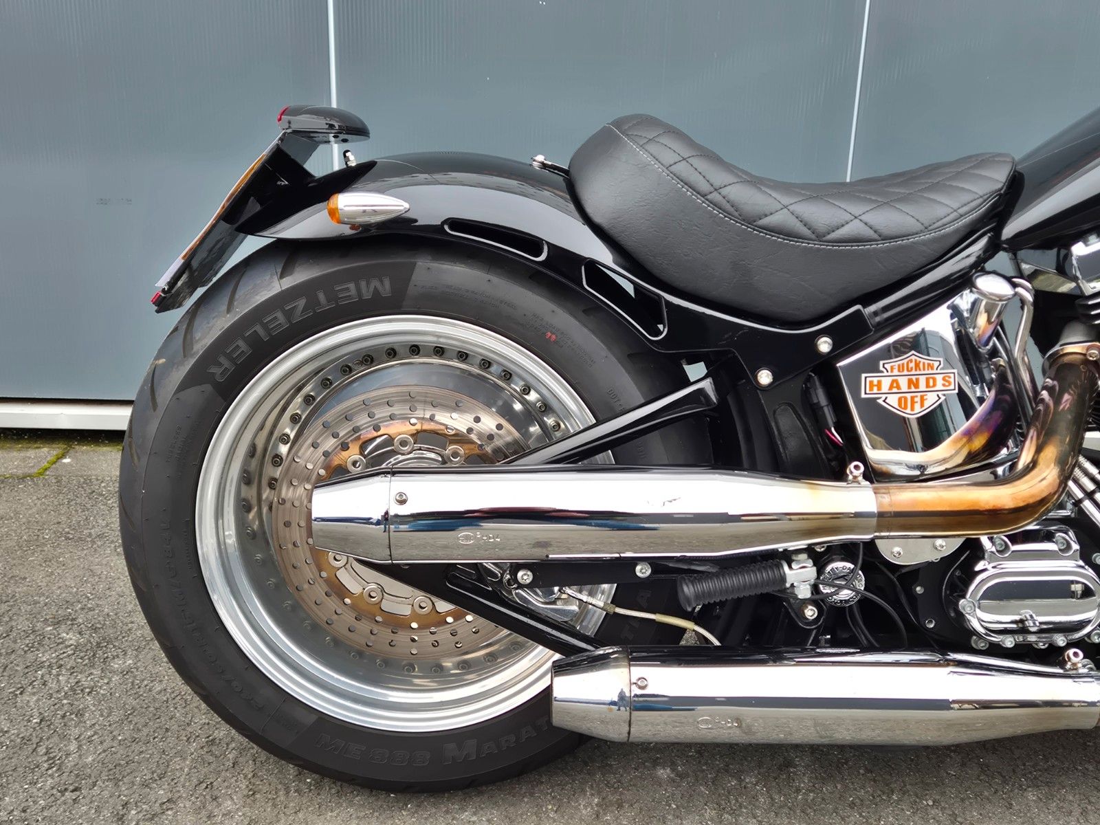 Fahrzeugabbildung Harley-Davidson FLSTF°°FAT BOY CUSTOM°°- VERSTELLB. - AUSPUFF -