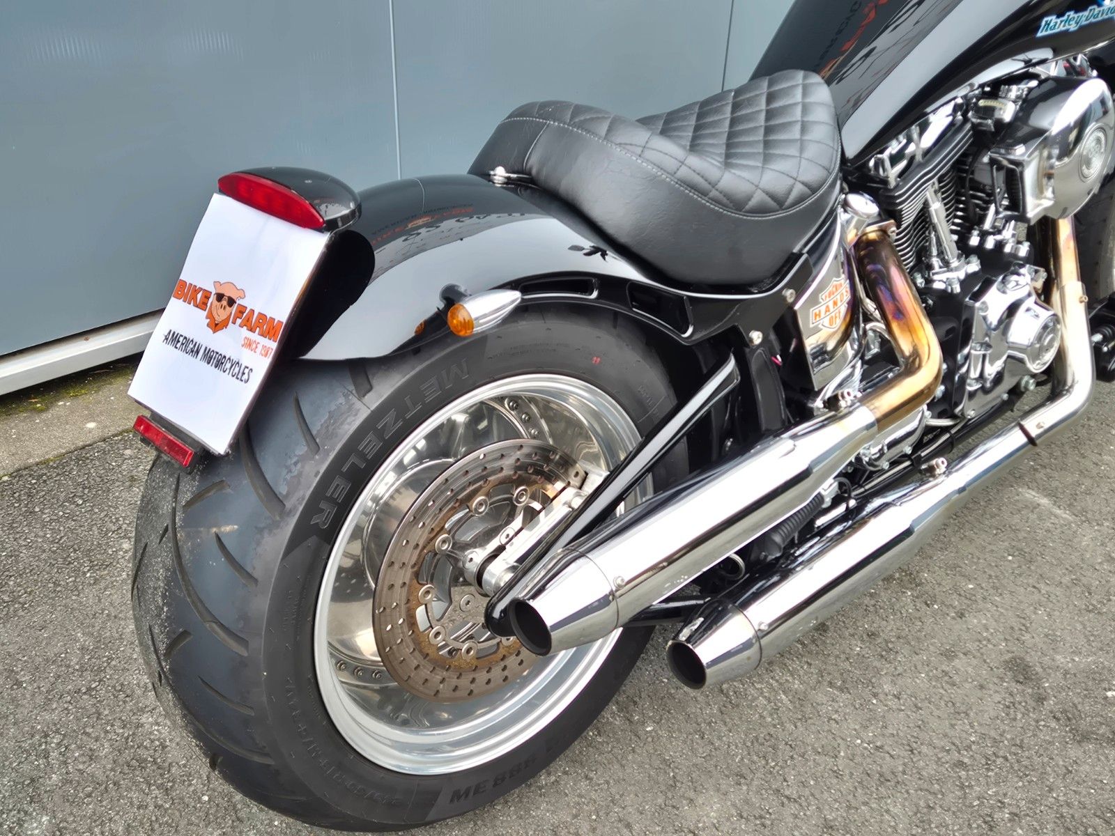 Fahrzeugabbildung Harley-Davidson FLSTF°°FAT BOY CUSTOM°°- VERSTELLB. - AUSPUFF -