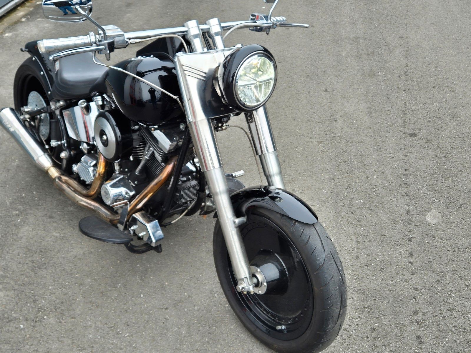 Fahrzeugabbildung Harley-Davidson FLSTF°°EVO FAT BOY CUSTOM°° - THE PENULTIMATE -