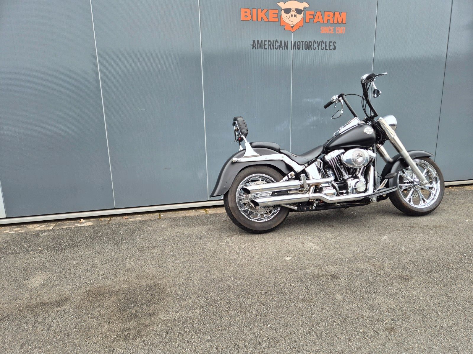 Fahrzeugabbildung Harley-Davidson FLSTF °°FAT BOY CHOPPER°° 'O6 -PENZL AUSPUFF-