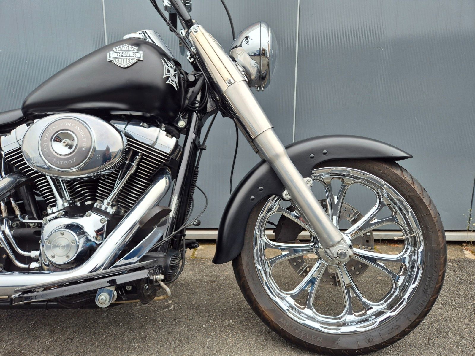 Fahrzeugabbildung Harley-Davidson FLSTF °°FAT BOY CHOPPER°° 'O6 -PENZL AUSPUFF-