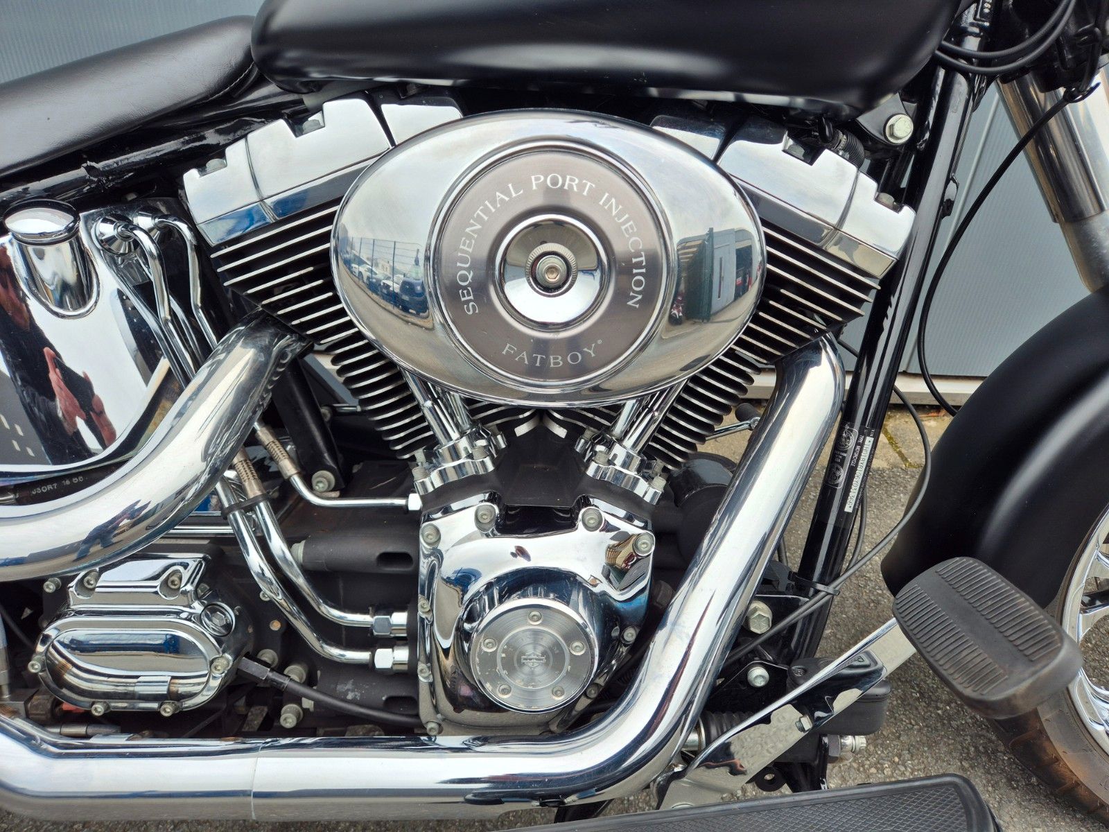 Fahrzeugabbildung Harley-Davidson FLSTF °°FAT BOY CHOPPER°° 'O6 -PENZL AUSPUFF-