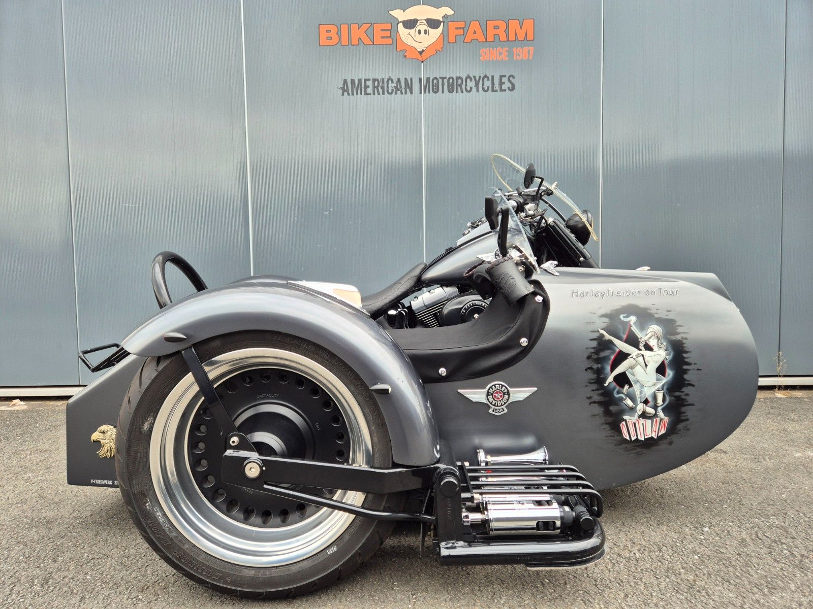 Harley-Davidson FLSTFB °°FAT BOY°° - MIT BEIWAGEN -