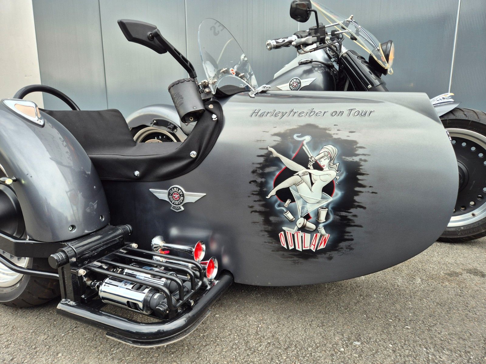 Fahrzeugabbildung Harley-Davidson FLSTFB °°FAT BOY°° - MIT BEIWAGEN -