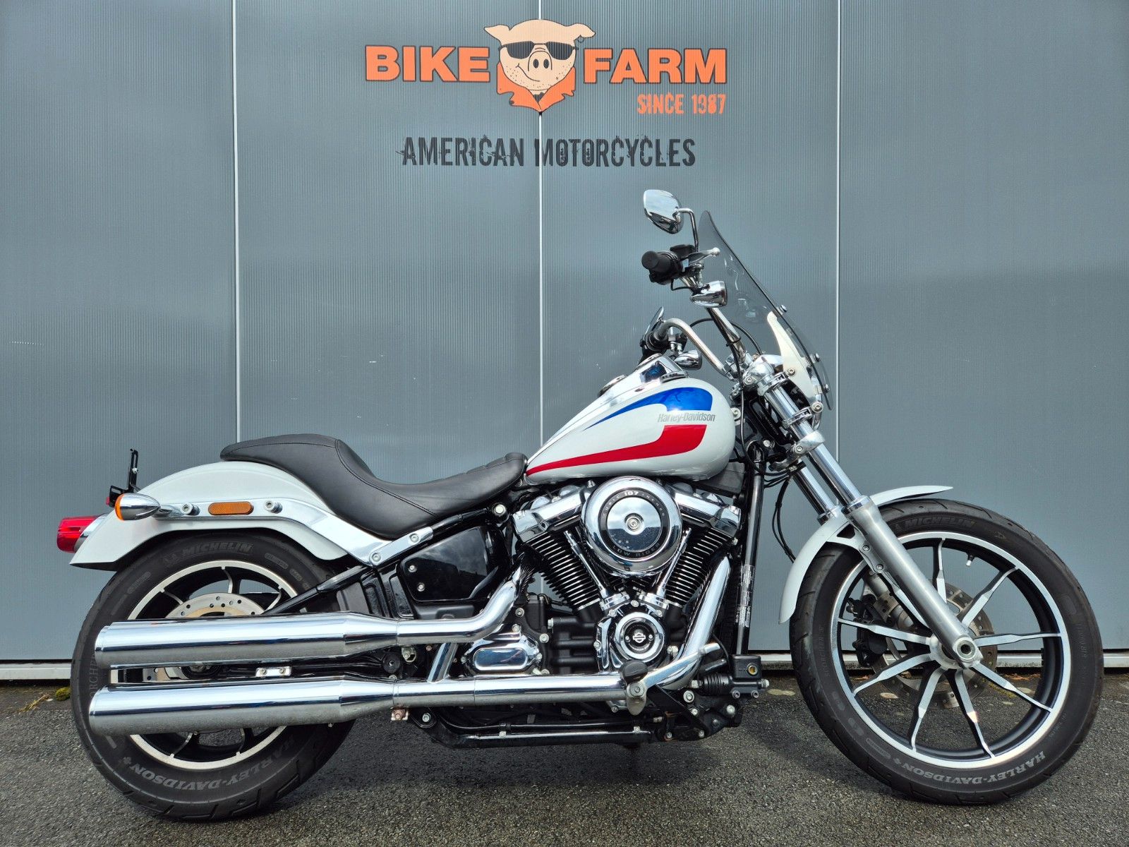 Harley-Davidson FXLR °°LOW RIDER°° STONE WASHED WHITE PEARL