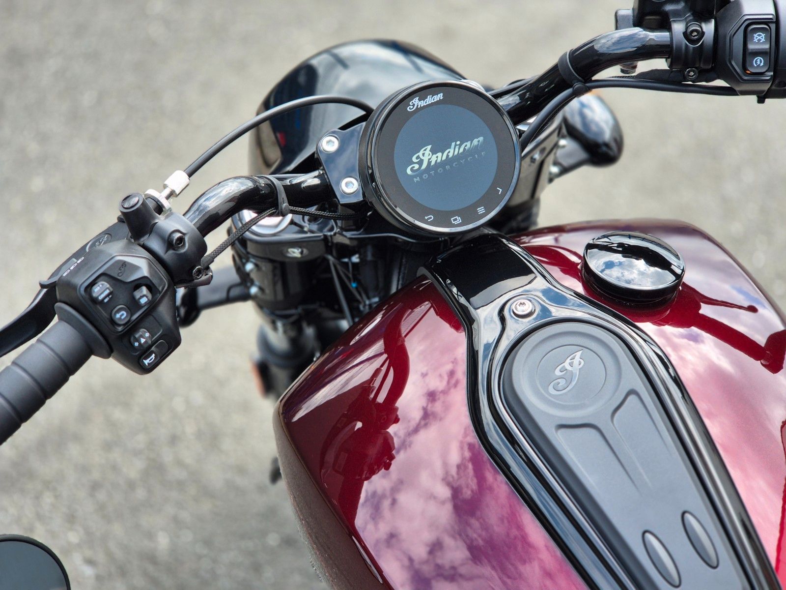 Fahrzeugabbildung Indian SCOUT BOBBER - 125 JAHRE JUBIMODELL -