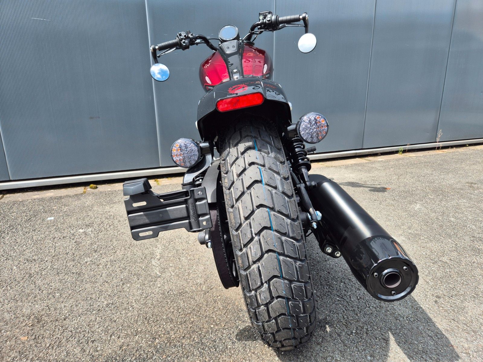 Fahrzeugabbildung Indian SCOUT BOBBER - 125 JAHRE JUBIMODELL -