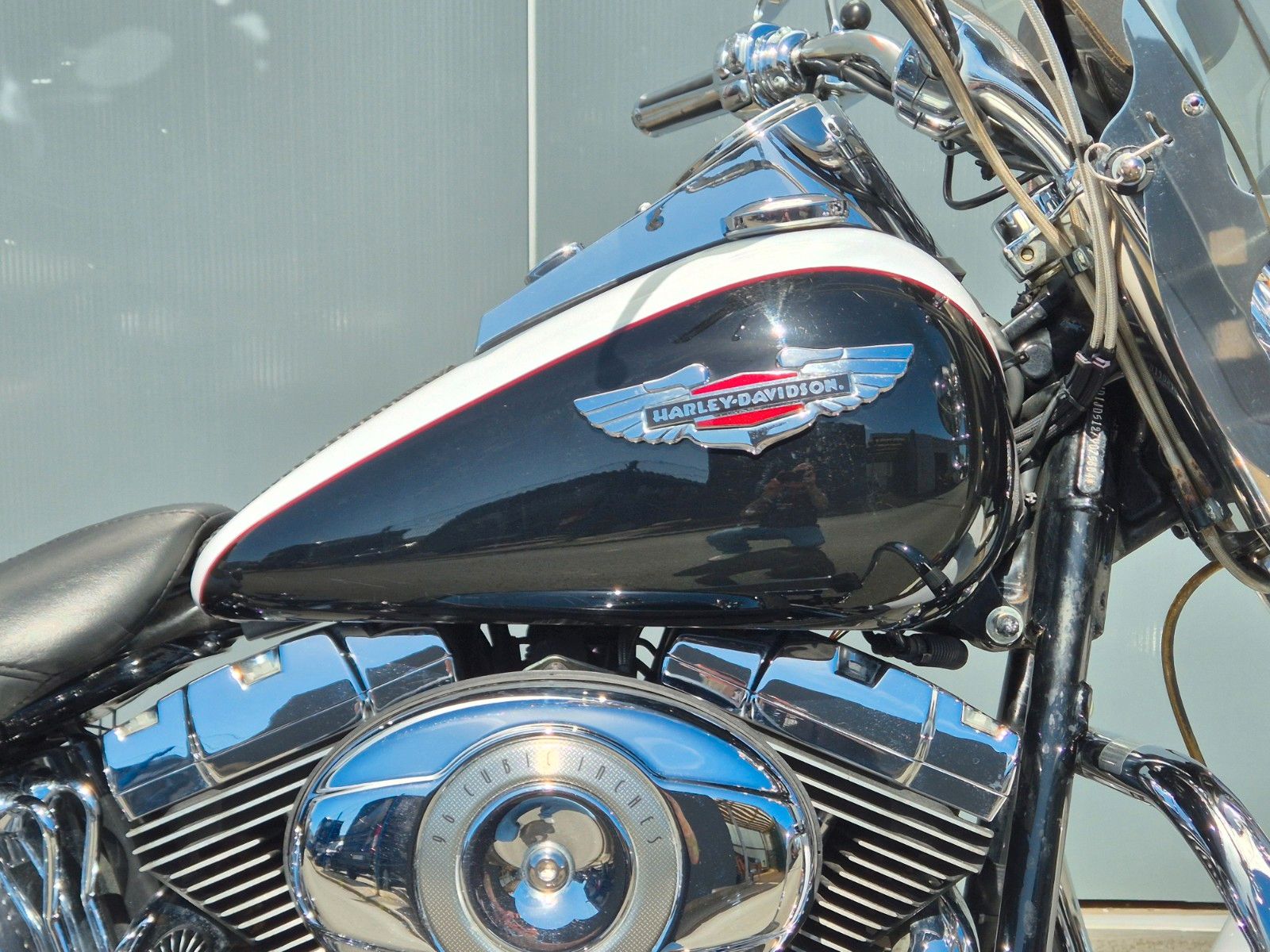 Fahrzeugabbildung Harley-Davidson FLSTN °°SOFTAIL DELUXE°° -2.HAND-DEUTSCHES BIKE-