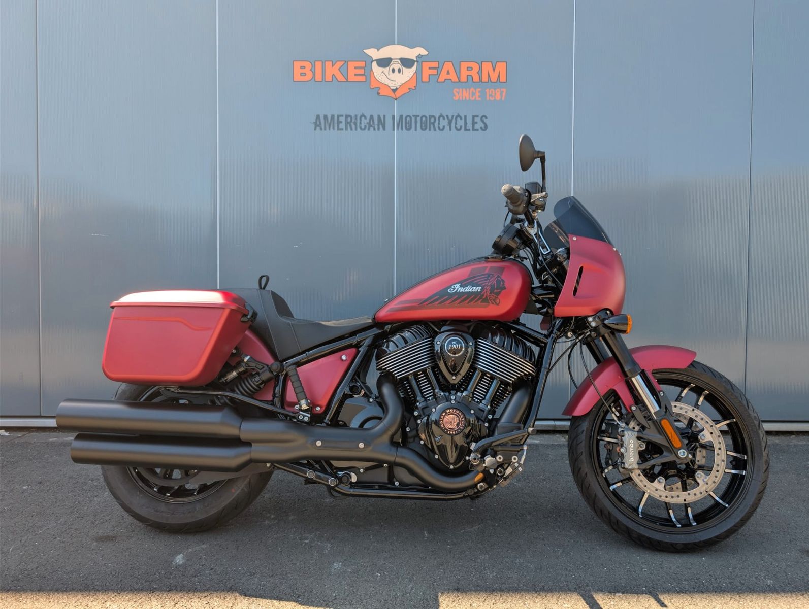 Indian SPORT CHIEF RT * RED SMOKE * NEUFAHRZEUG