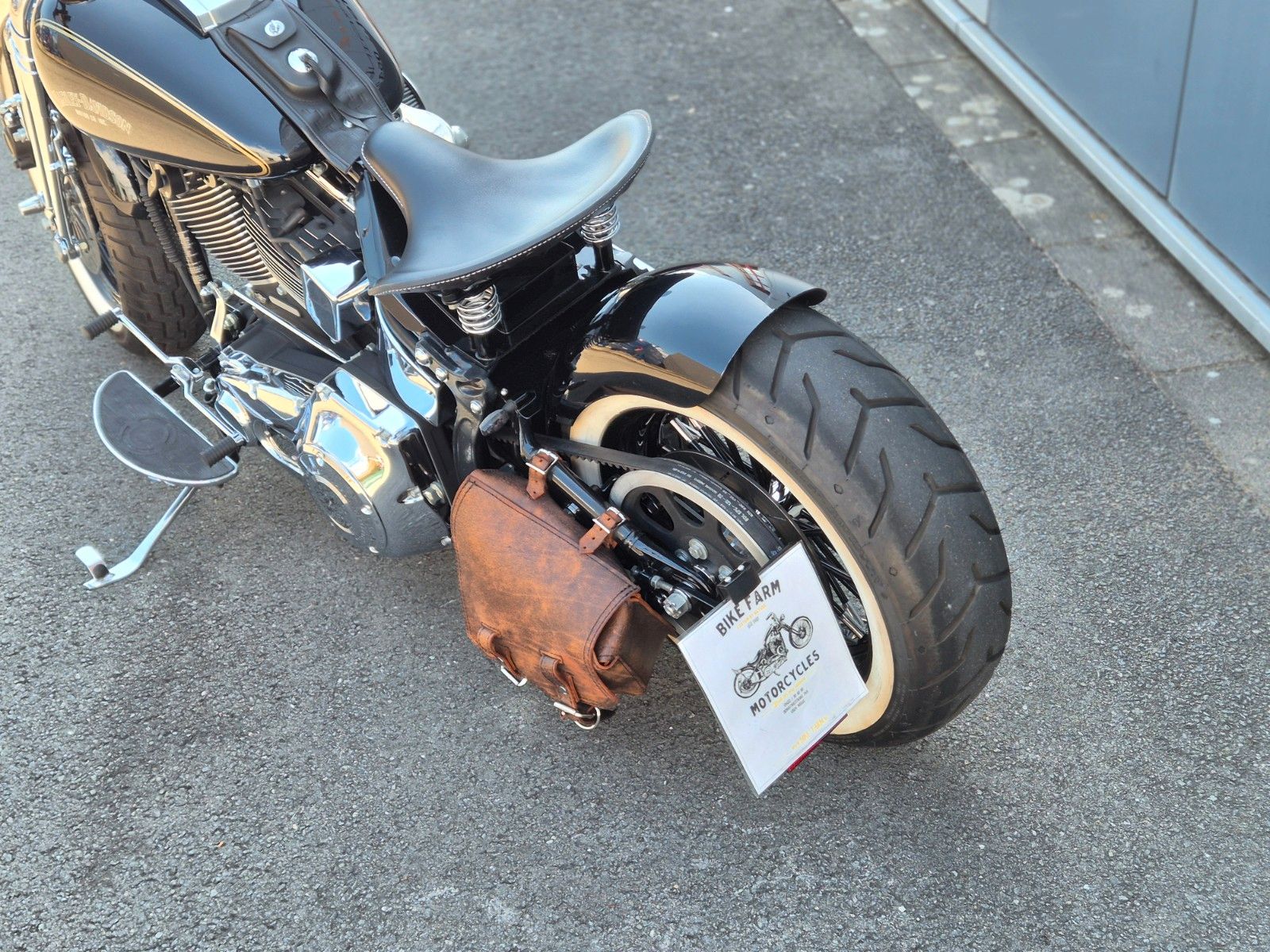 Fahrzeugabbildung Harley-Davidson FXST °° SOFTAIL SPRINGER BOBBER °° -BIG SPOKE-