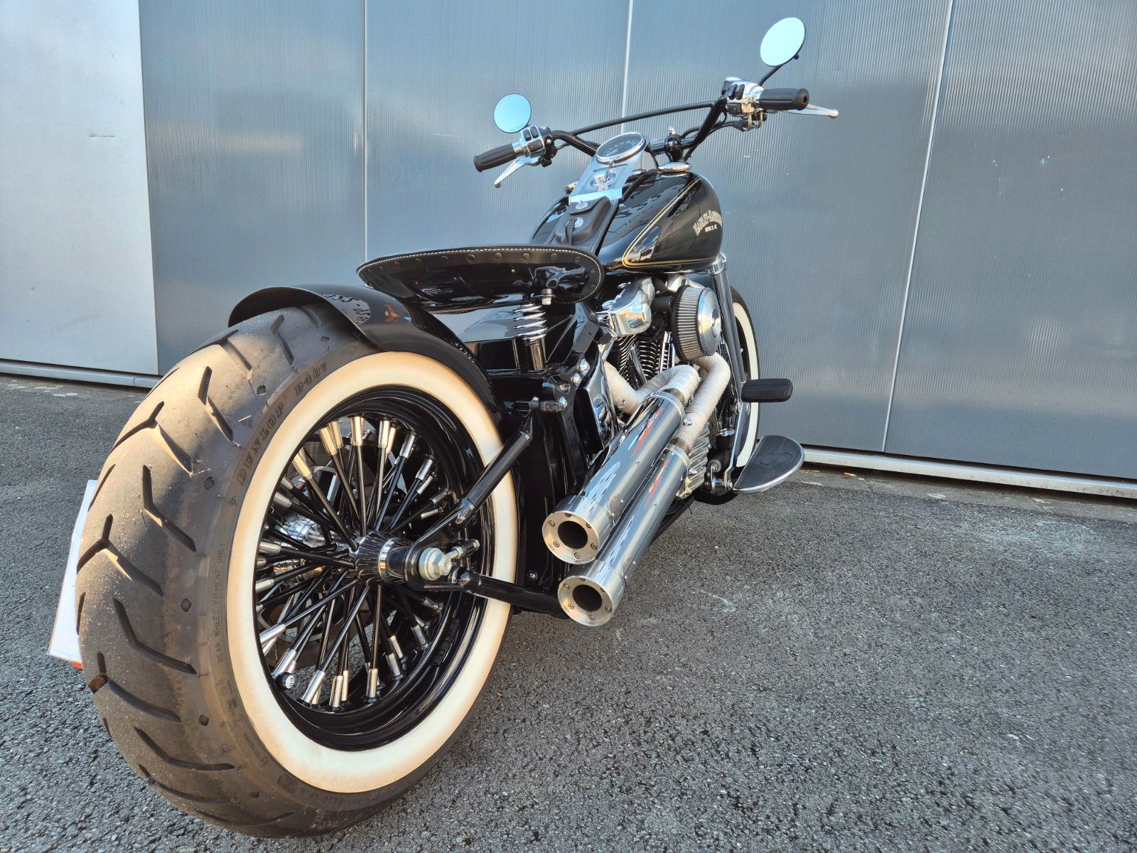 Fahrzeugabbildung Harley-Davidson FXST °° SOFTAIL SPRINGER BOBBER °° -BIG SPOKE-