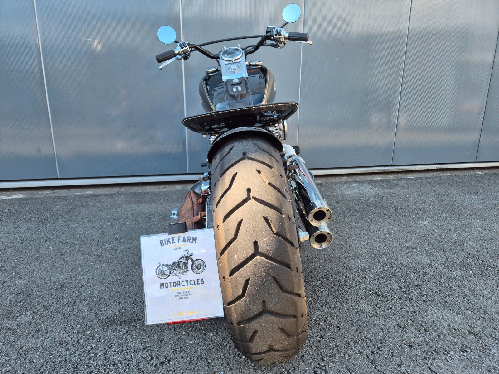 Fahrzeugabbildung Harley-Davidson FXST °° SOFTAIL SPRINGER BOBBER °° -BIG SPOKE-