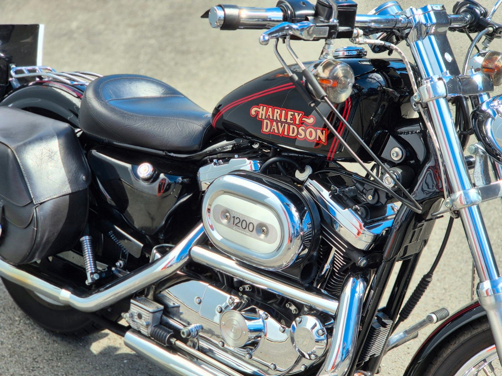Fahrzeugabbildung Harley-Davidson XL1200 C °°SPORSTER CUSTOM°° -VERGASER-