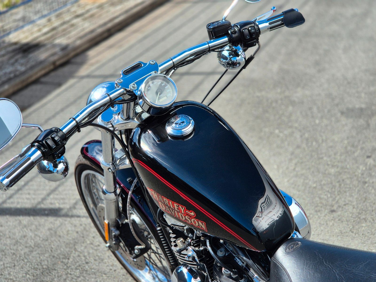 Fahrzeugabbildung Harley-Davidson XL1200 C °°SPORSTER CUSTOM°° -VERGASER-