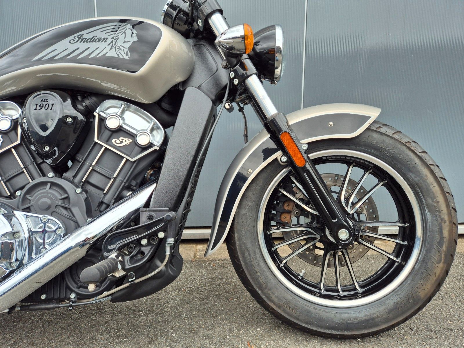 Fahrzeugabbildung Indian SCOUT CLASSIC °°MILLER AUSPUFF°°