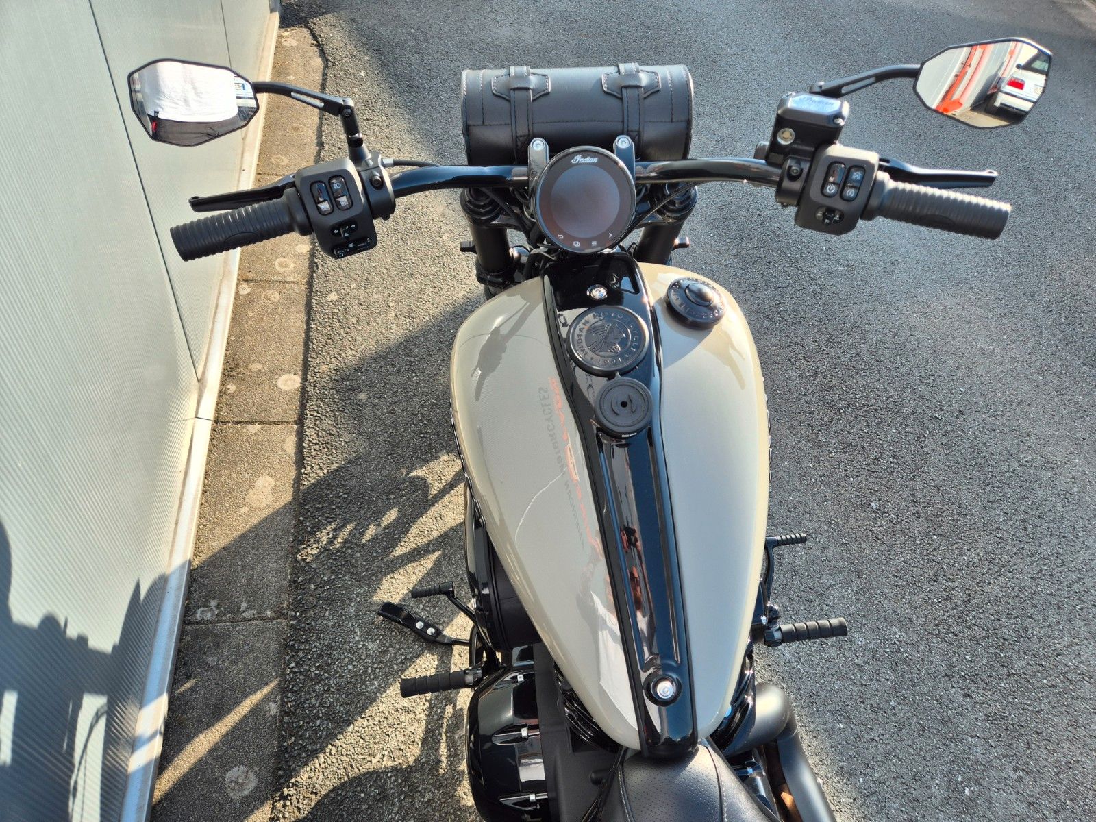 Fahrzeugabbildung Indian CHIEF DARKHORSE QUARTZ GRAY * VIEL ZUBEHÖR *