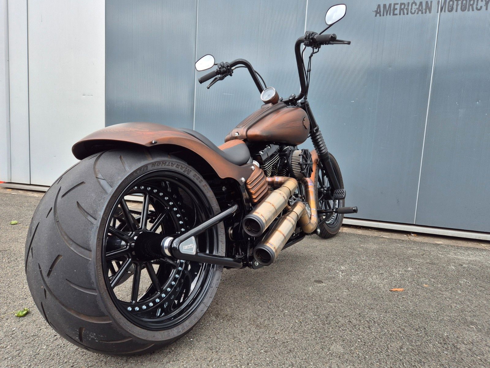 Fahrzeugabbildung Harley-Davidson FXST / FXCW °°ROCKER CUSTOM°° -BROWN SUGAR-